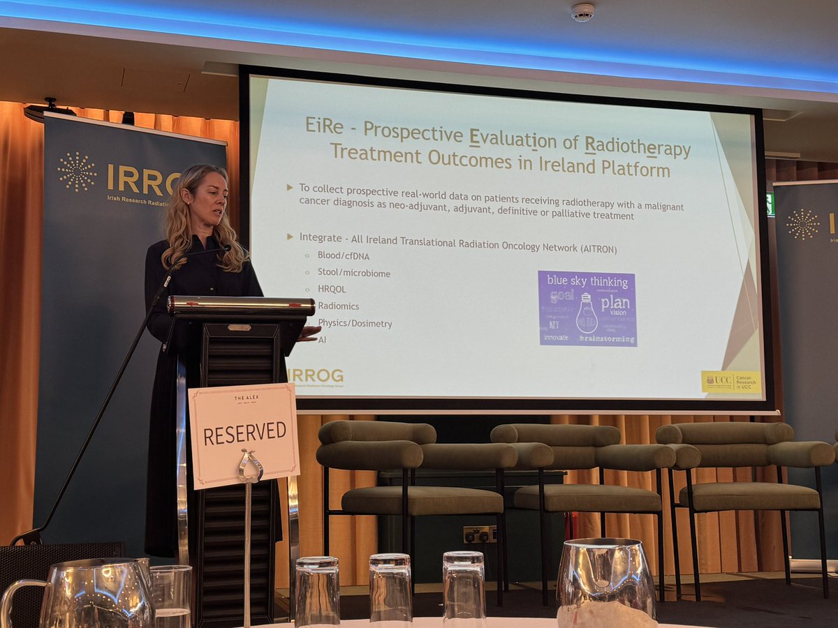 gerryhanna's tweet image. Superb talk by @aislingbarryro on the impressive momentum in #RadOnc research facilitated by @IRROGTrials 

A lot done, more to do…