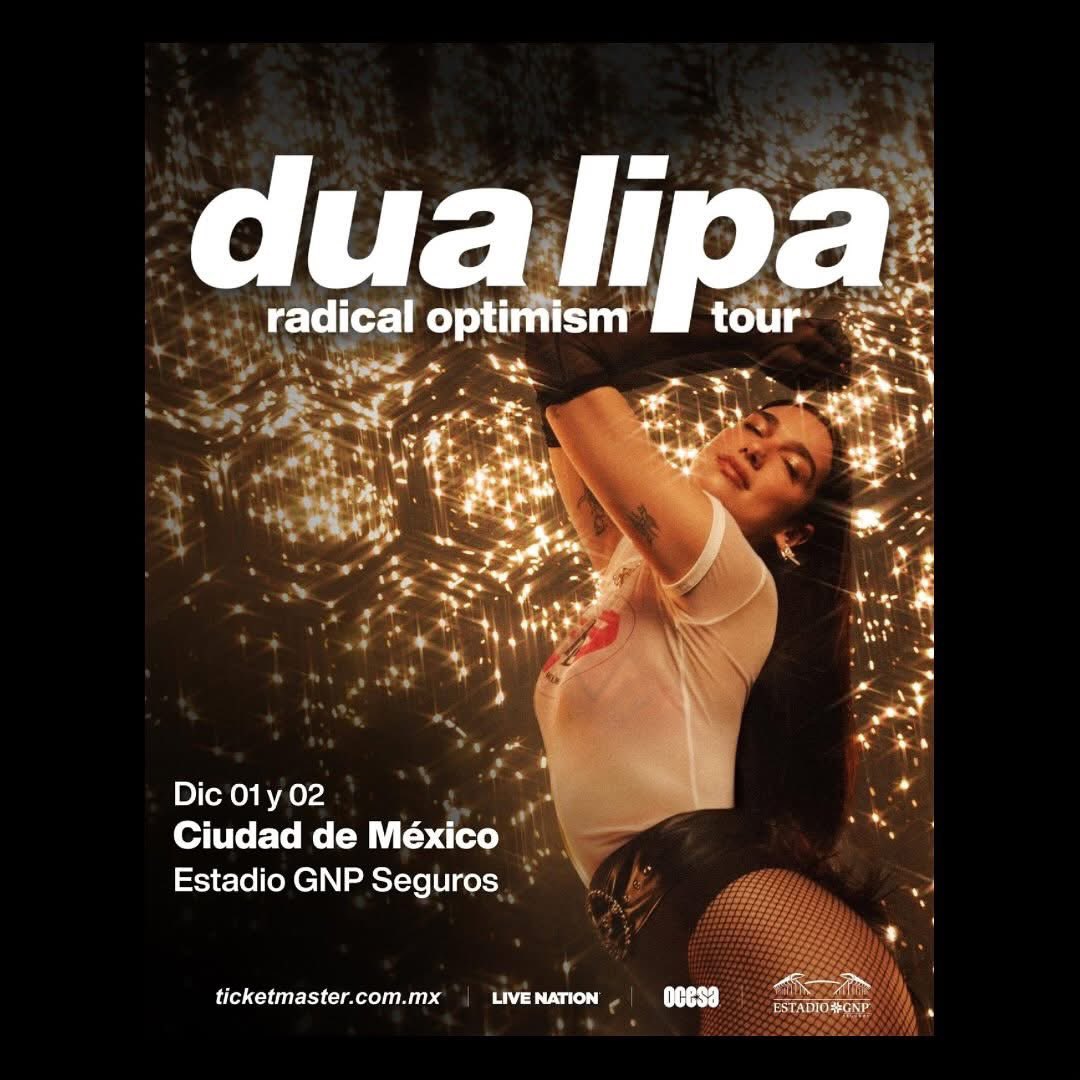 IncontrolableM's tweet photo. Dua Lipa | Estadio GNP | 2 de Diciembre 

#incontrolable https://t.co/9DoUPbAS8S