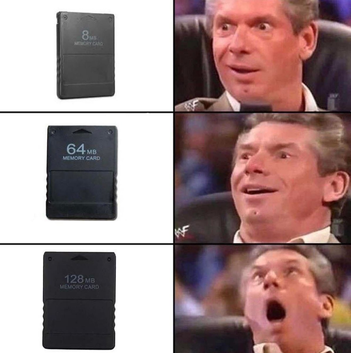 ZypZapCommunity's tweet image. The time when the memory card was an absolute treasure! 💎 This little block held our (gaming) lives: all our precious game saves! 😭

What is your best memory when you hear &quot;Memory Card&quot;? Tell us your story! 👇
 #MemoryCard #GamingNostalgia #GamingMemories #RetroGaming