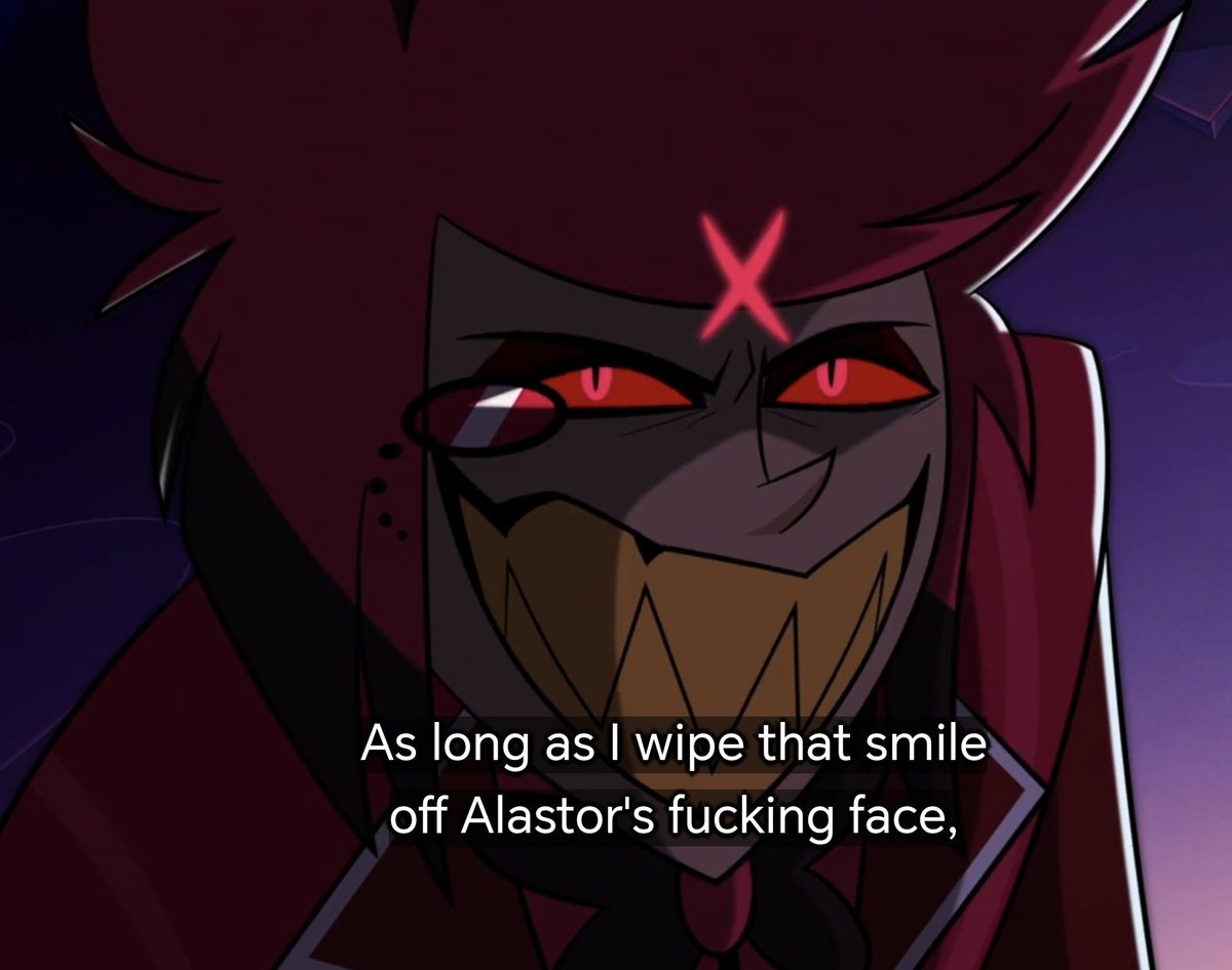 Oh he loved and still loves Alastor. No matter what. We still don't know what Alastor is thinking 99% of time. 

Viv said there will be more of vox in the future. Feels like he will be defending the hotel from Alastor ( I suspect Alastor will be the next enemy) 
#radiosilence