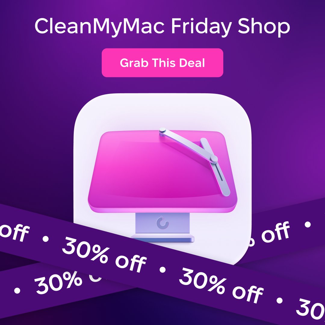 RC2208's tweet image. One of the most important activities you can do is to maintain your Mac. Macpaw has the best product, CleanMyMac. 

They have a superb Black Friday sale from 28th November to 1st December, and are offering 30% off. 

macpaw.audw.net/c/1314545/3369…

Click my affiliate link.

#mac…