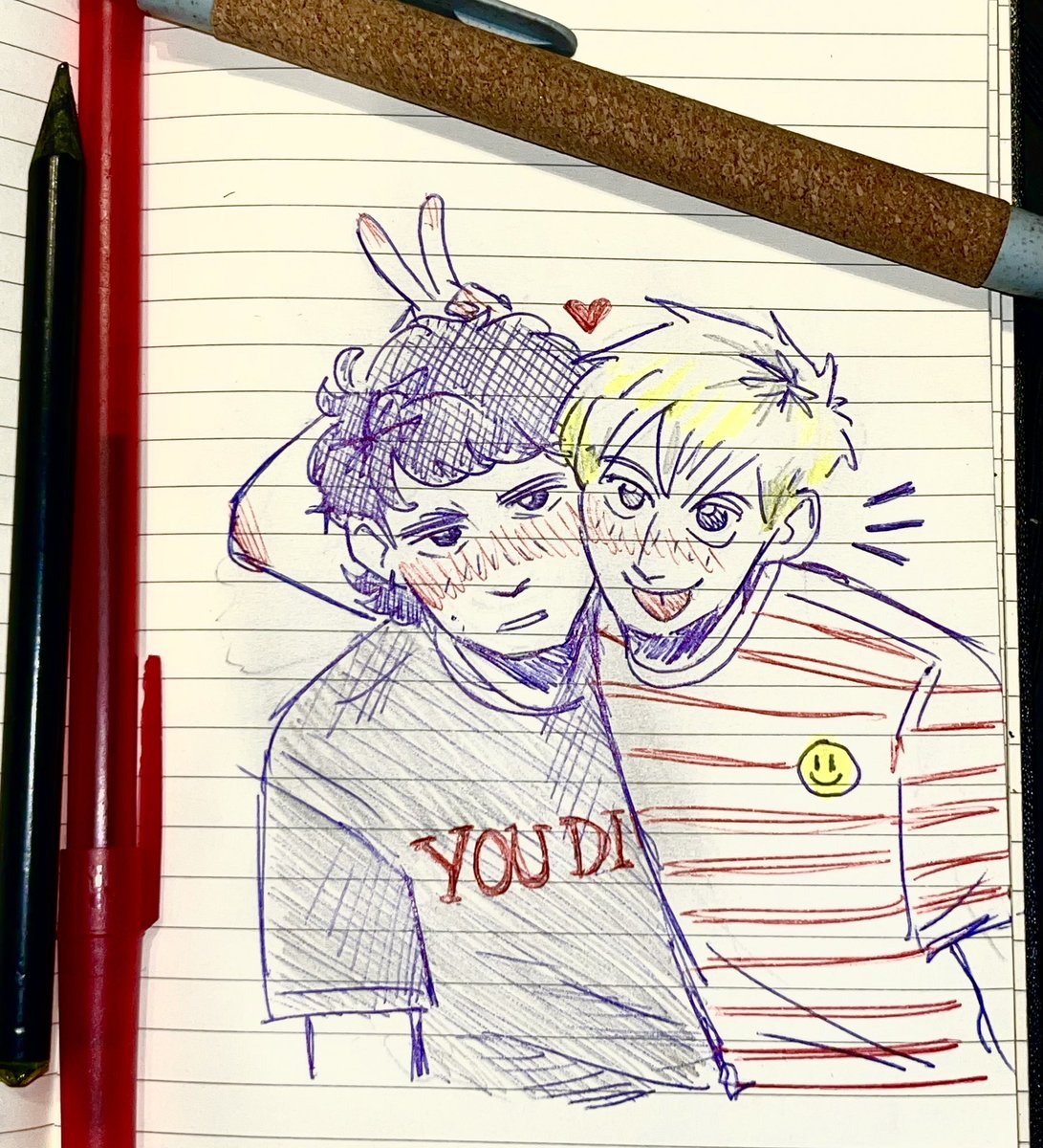 my internet is so slow i sketched dan and phil