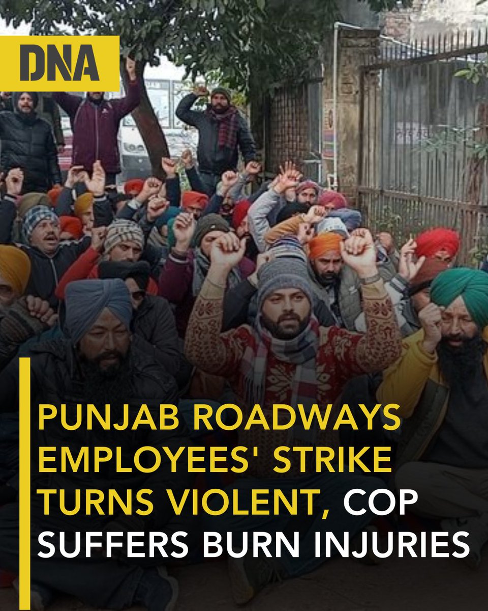 dna's tweet image. Strike by employees of Punjab Roadways, Punbus, and PRTC brought bus services across state to a standstill. With state-run buses out of service, commuters were forced to rely on private transport. A heavy rush of passengers was seen at Inter-State Bus Terminal (ISBT) in Amritsar.…