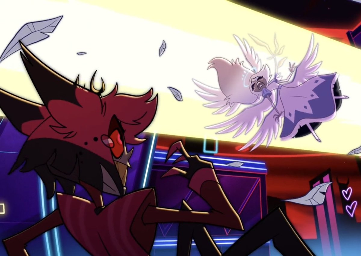 Someone helping him just for the sake of helping.... He's not used to that. 

#Alastor #HazbinHotel #emilyhazbinhotel