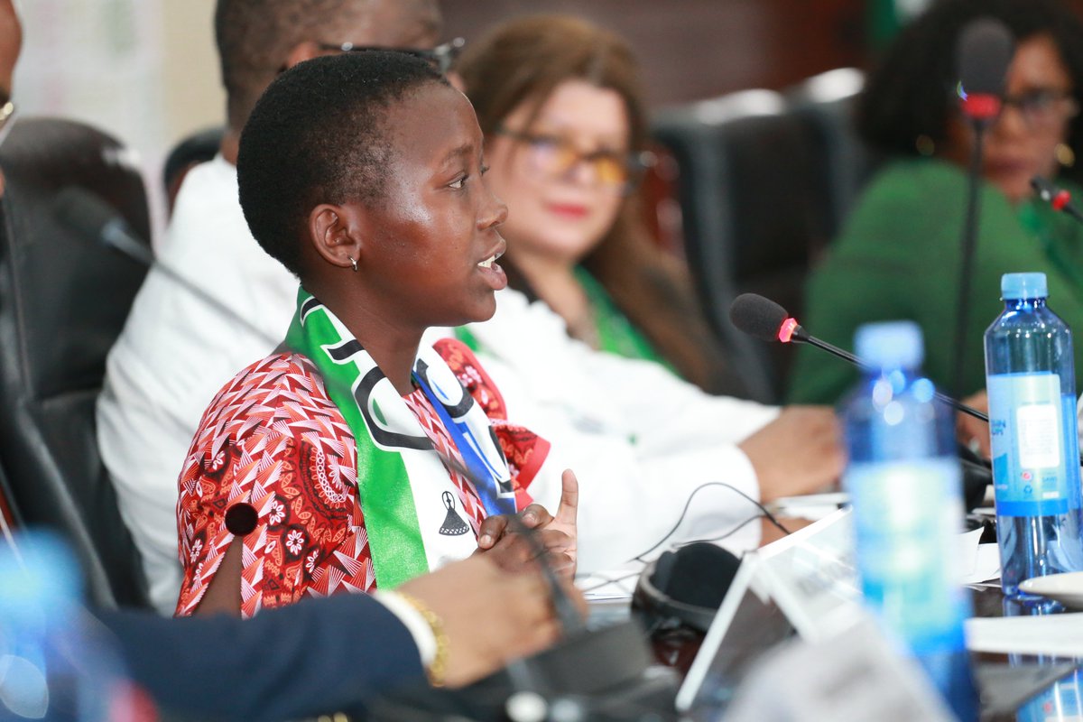 acerwc's tweet image. Session on ‘Planning and Budgeting for Child Protection’ #ACRWC35 Symposium:

&quot;How can young people help monitor whether services are reaching children who need them?&quot;

Nthati Makama Child advocate, #Lesotho🇱🇸

#AfricaFit4Children
#Agenda2040