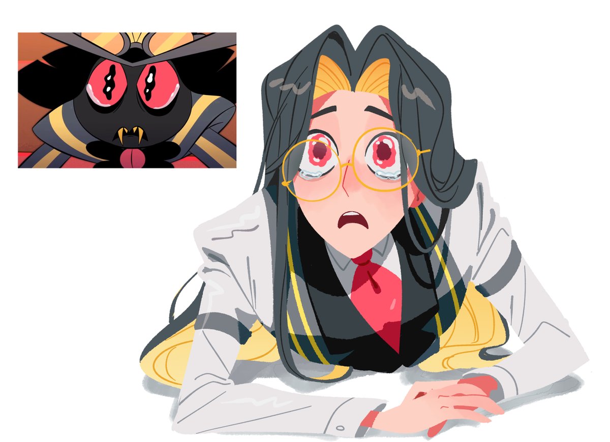 pg5374's tweet image. 🥺
#SirPentious #HazbinHotel #HazbinHotelFanart