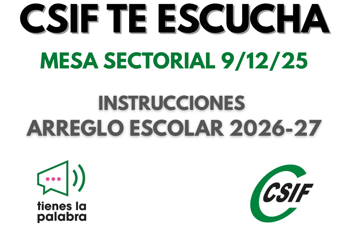 CSIFEnsenanzaCV's tweet image. csif.es/es/noticia/por…