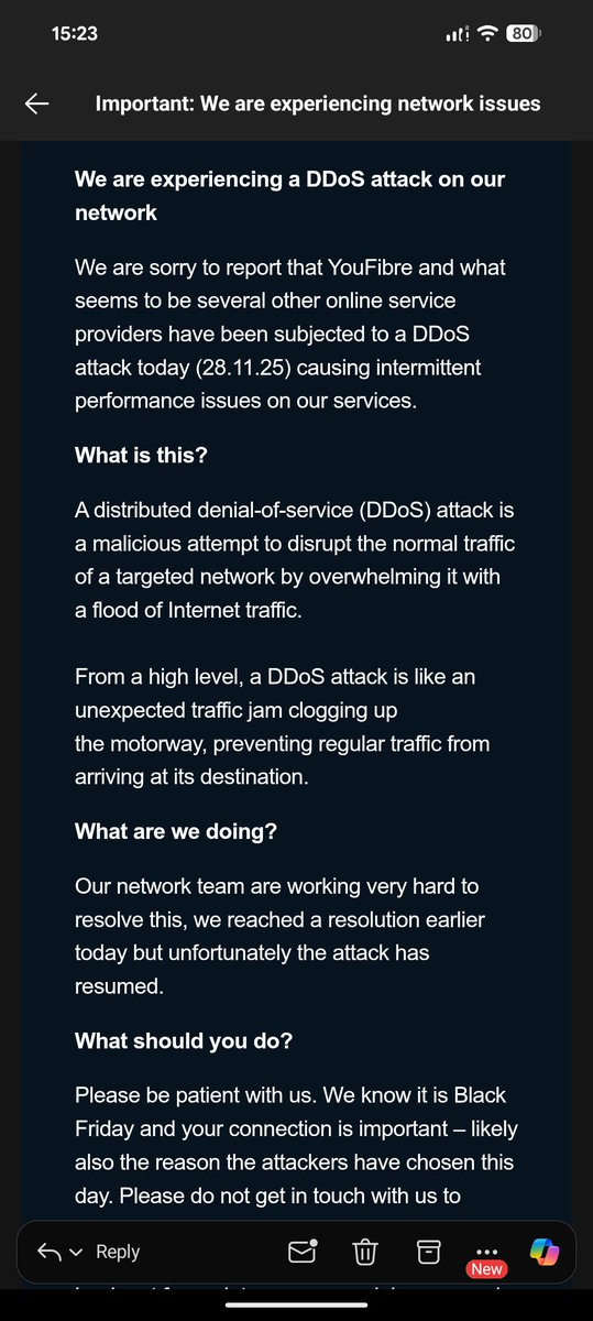 TheChrisStreet's tweet image. @bbcnews #Youfibre #DDoS