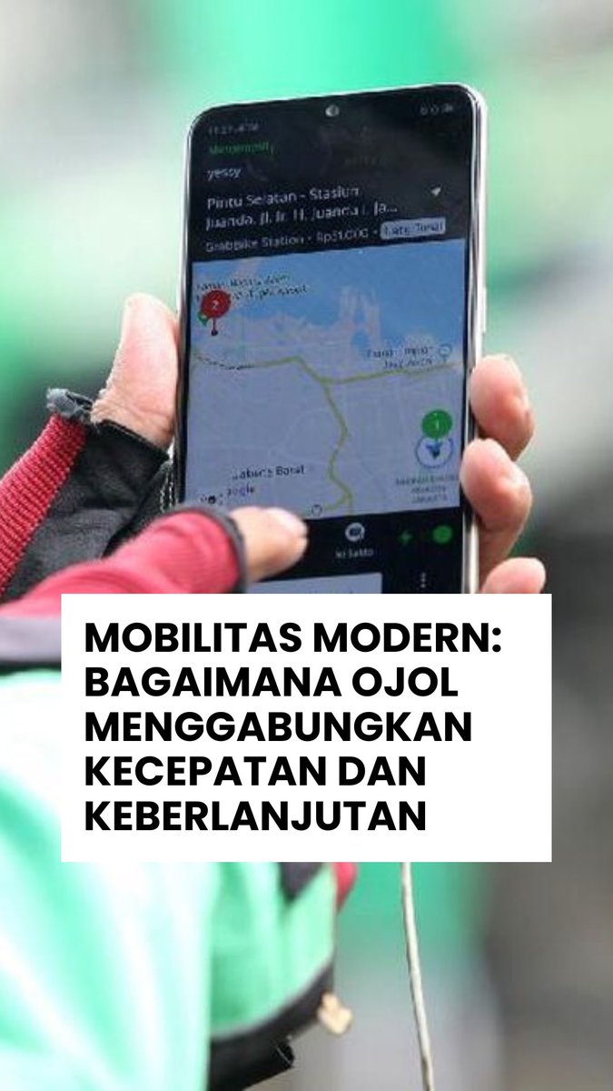 Pernah kepikiran nggak, kalau tiap belokan kecil saat naik Grab/Gojek/Maxim itu sebenernya ngurangin jejak karbon? 
Rute yang “muter dikit” sering kali udah dihitung jadi paling efisien: hemat bensin, hindarin macet, dan emisinya lebih rendah.

#ojol