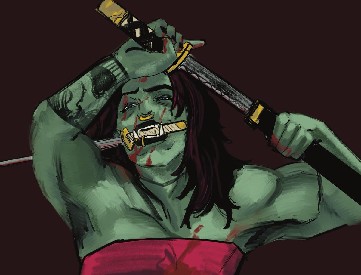 i drew this some weeks ago i need to post art so my gallery isnt all reaction images

im doing a lot of remix i love legion remix