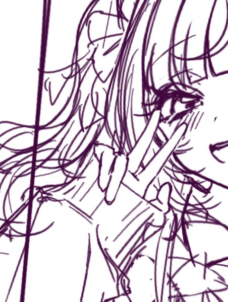 wip〜！！！イラスト講座見終わりました🫶力にしていきたい！