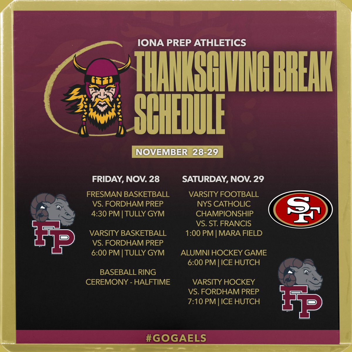 #GoGaels🏀🏈🏒