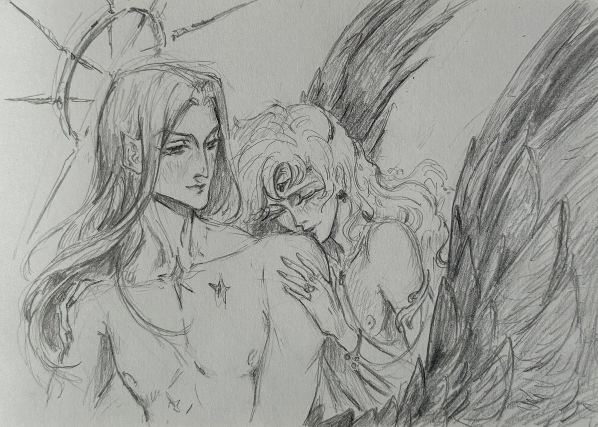 The Angel and the Child #oc