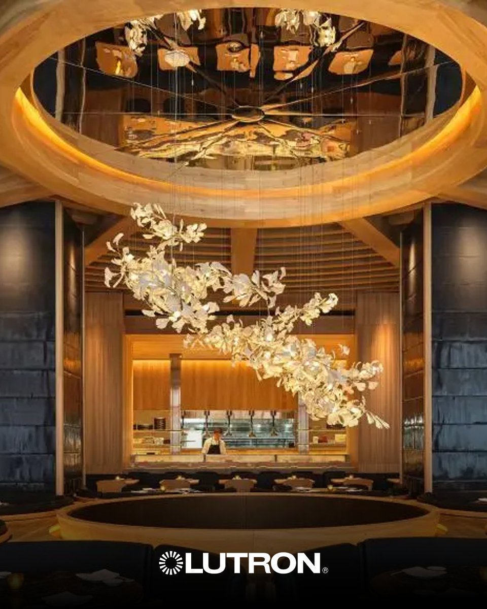 LeadingTechnolo's tweet image. ✨Nobu Toronto integra #Lutron #Athena per un controllo completo di luci e automazioni:

💡scene sincronizzate tra bar, sala principale e private room;
💡tende automatiche Sivoia coordinate;
💡controllo tramite touchscreen o app.

Case study completo👉tinyurl.com/LutronNobu
