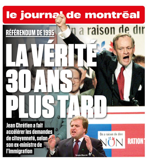 Lrudit1's tweet image. Les fédéraux ont une criss de peur de PSPP et du PQ

Le ton monte depuis qq semaines
La tension monte dans les médias entre les analystes

La campagne électorale est commencée
Sera t elle un référendum sur le référendum?

La campagne référendaire aussi

Ca va brasser en ta