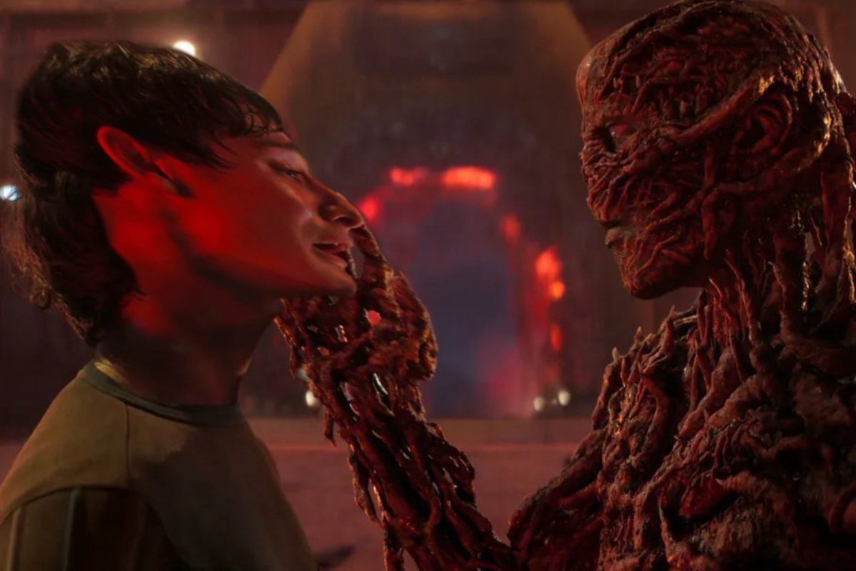 DiscussingFish's tweet image. Episode 4 of ‘STRANGER THINGS’ Season 5 is currently the highest rated episode the series on IMDb with a 9.8/10