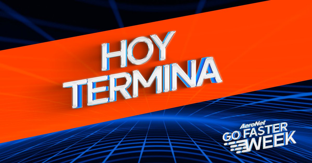 ÚLTIMO DÍA GoFaster Week.

GigaFaster 500 a $79.50/mes termina HOY medianoche.

No hay extensiones.
No hay excepciones.

Activa ahora 👉gofasterpr.com/gofasterweek20…

#UltimaOportunidad #ConUnSoloClic