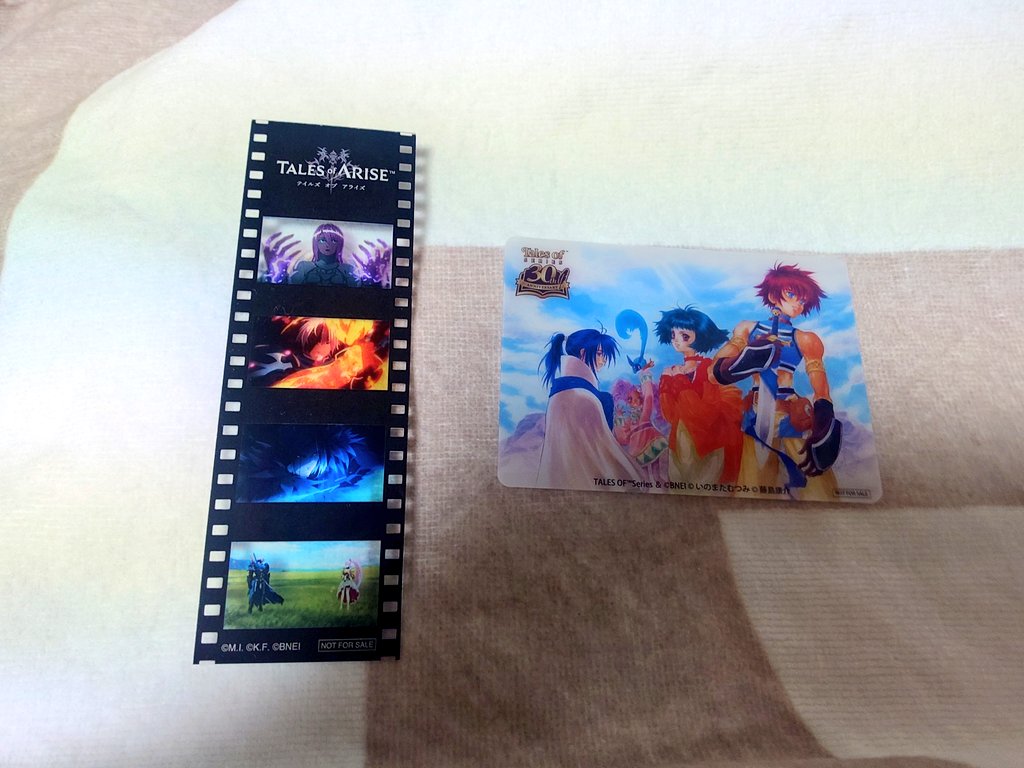 kyoka_929t's tweet image. 【交換】テイルズ 30周年 MUSEUM 展示会 テイルズ展 購入特典 入場特典

譲→アライズ、エターニア

求→レジェンディア

渋谷日時要相談手渡し、郵送