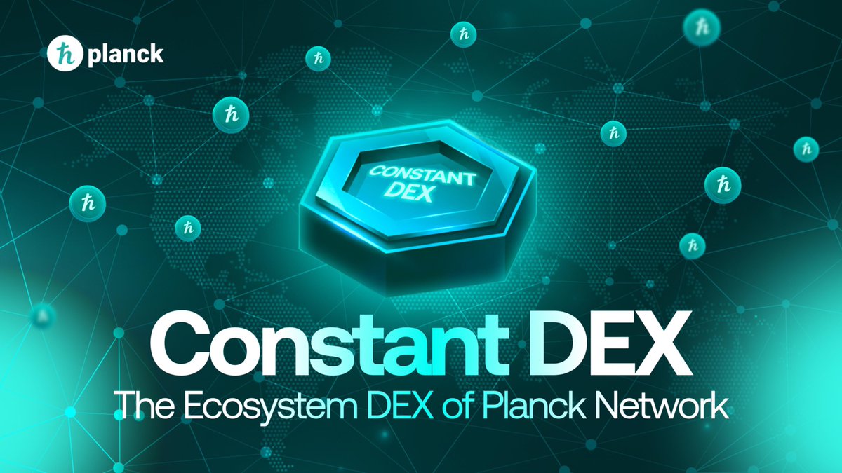 🚀 Constant DEX - launching Q2 2026

Planck’s own multi-network DEX is coming. Constant DEX - named after Planck’s Constant.

Built for all L1s, L2s, and Dapps connecting to Planck₀ - accessible to enterprises, developers, the entire Planck community &amp; the wider crypto industry.