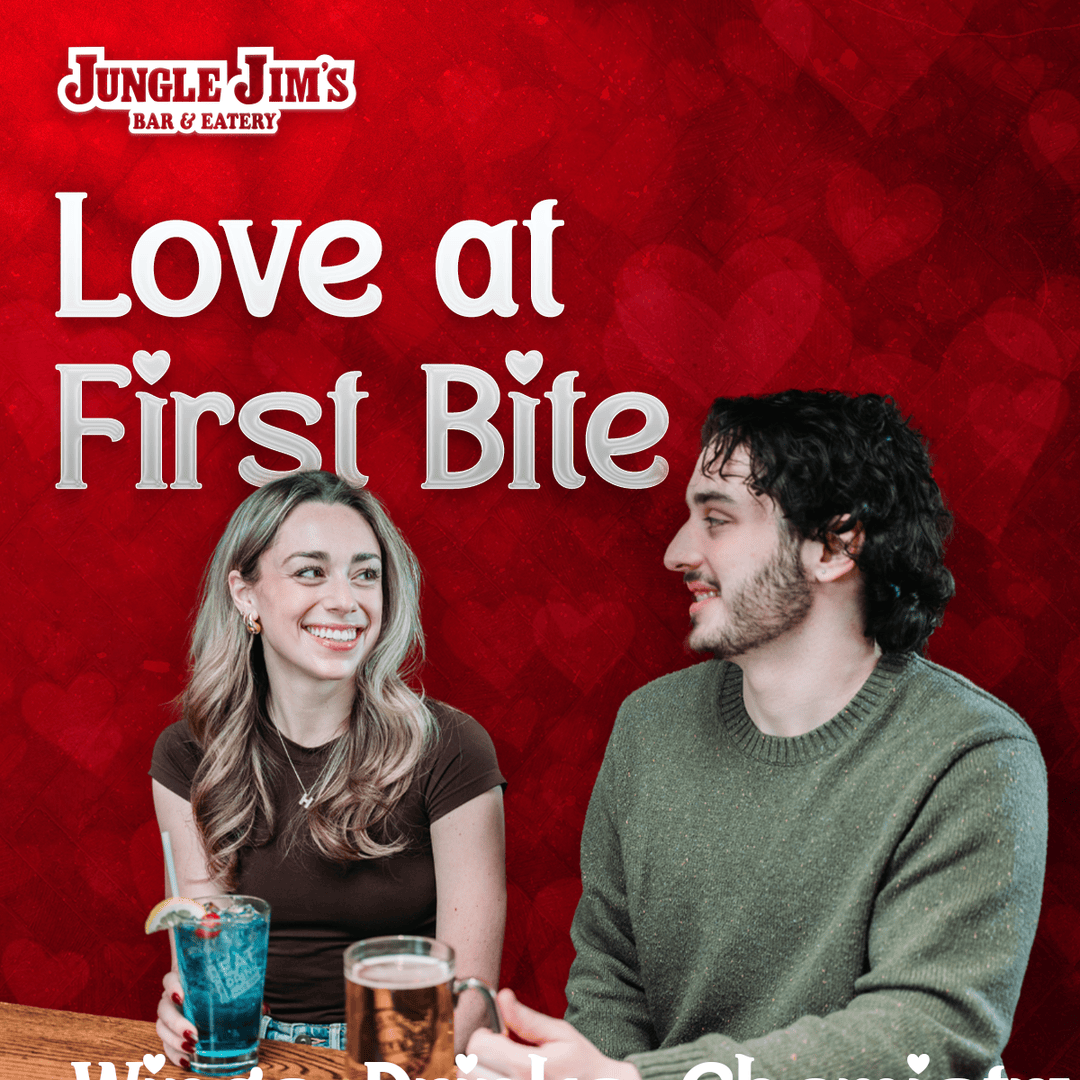 📅 DATE NIGHT IDEA: Jungle Jim’s!
✔️ Epic eats
✔️ Cold drinks
✔️ Laughs louder than your date’s nacho crunch
Make it a night to remember—or at least one where nobody leaves hungry. 🧀🍻