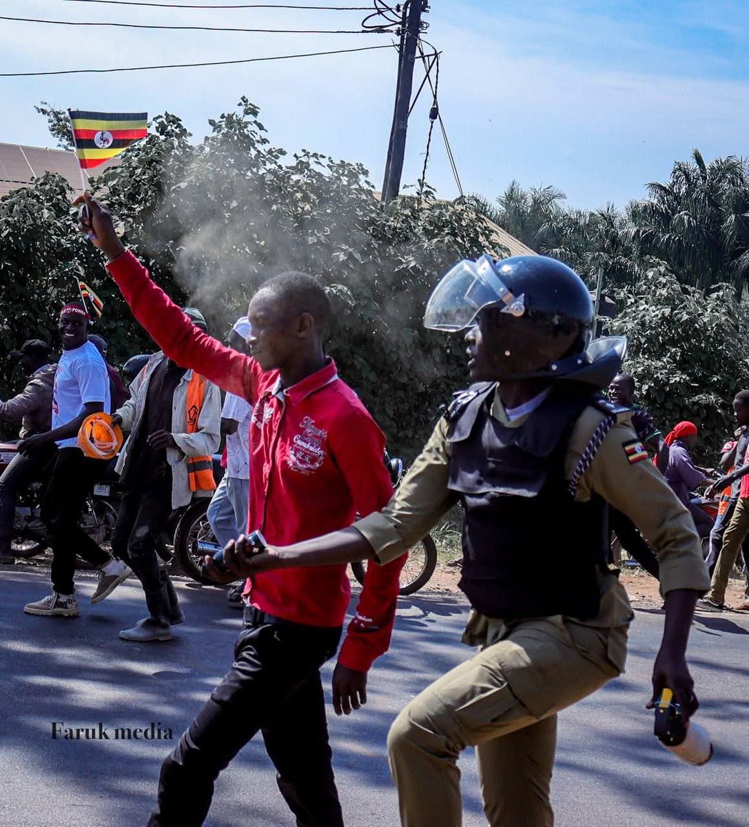 We still raise the FLAG despite the unprovoked threats, violence and intimidation! UGANDA WILL BE FREE!