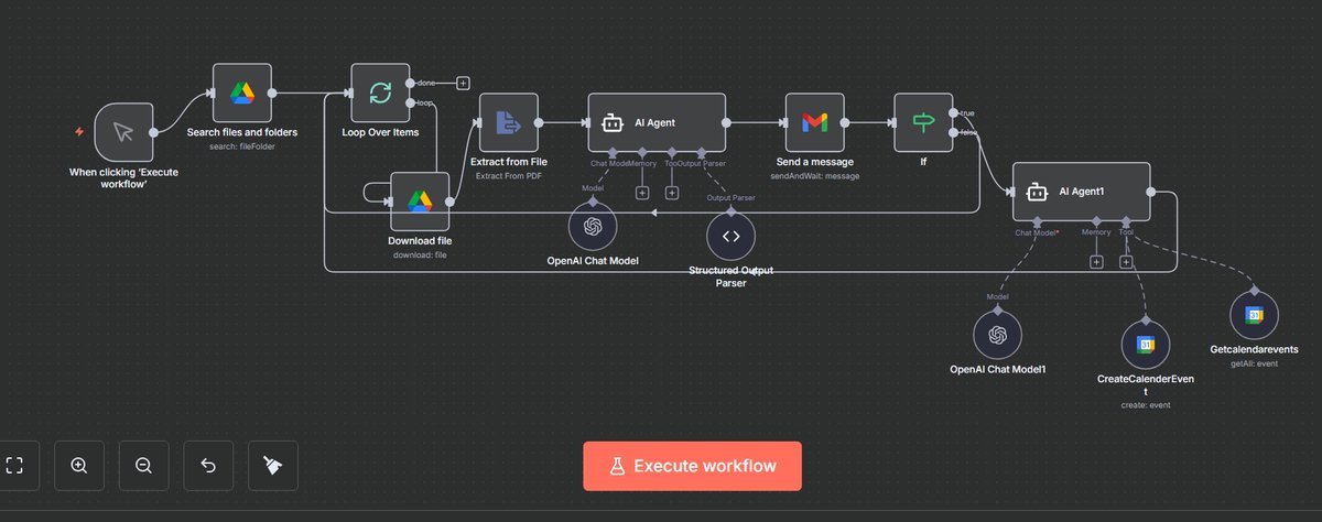 aishathegreat_'s tweet image. I just automated an entire interview pipeline end to end.

CVs drop into Google Drive → AI extracts key info (name, experience, qualifications, seniority fit) → hiring manager gets a clean summary for approval.

No more manual screening.
Just smart, fast AI-assisted decisions.