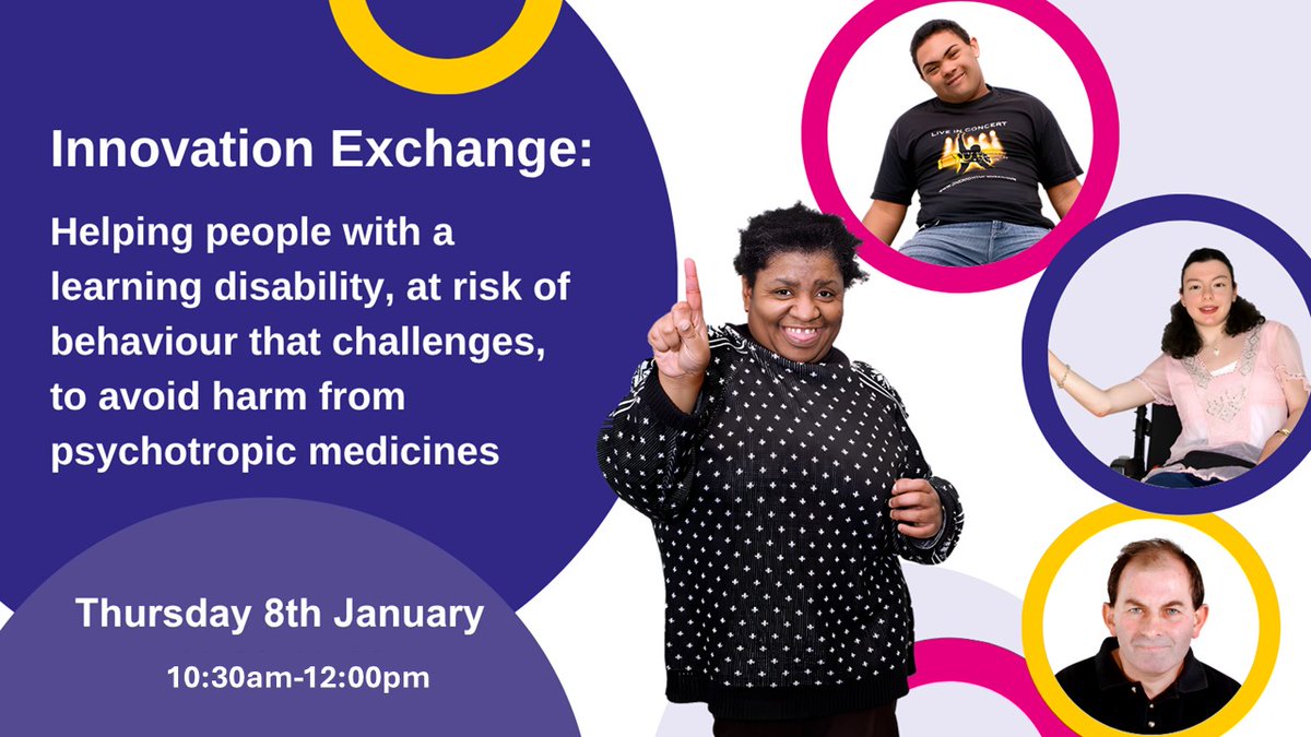HealthInnovWM's tweet image. How can innovation reduce harm from psychotropic medicines for people with a learning disability?

Join our virtual Innovation showcase exploring solutions improving safety, care, and outcomes.

Register here: eventbrite.co.uk/e/innovation-e…
