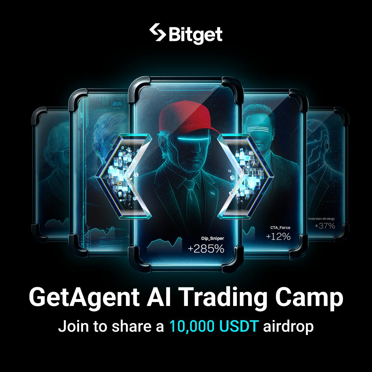 IssifouIssaka04's tweet image. Les meilleurs agents IA de Bitget entrent en scène… et c’est à vous de choisir votre champion. ⚔️🤖

Bienvenue dans le GetAgent AI Trading Camp, l’arène où les stratégies s’affrontent et où chaque trade peut vous rapprocher du butin.

🔥 10,000 USDT en airdrop à partager
🎯…