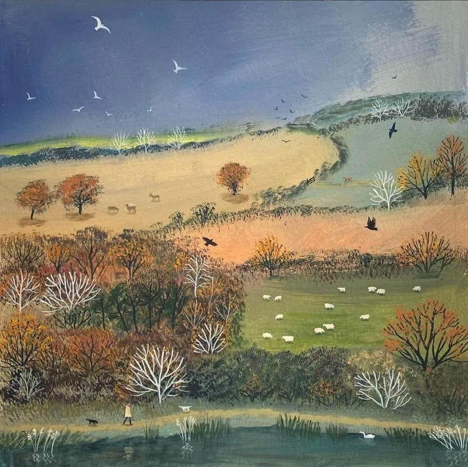 gregcatarino1's tweet image. “The days are getting shorter and colder, but I ask you to remember: even as the Winter comes in, there is Hope and there is Light." 

- Seamus Heaney

(art: Jo Grundy Artist)