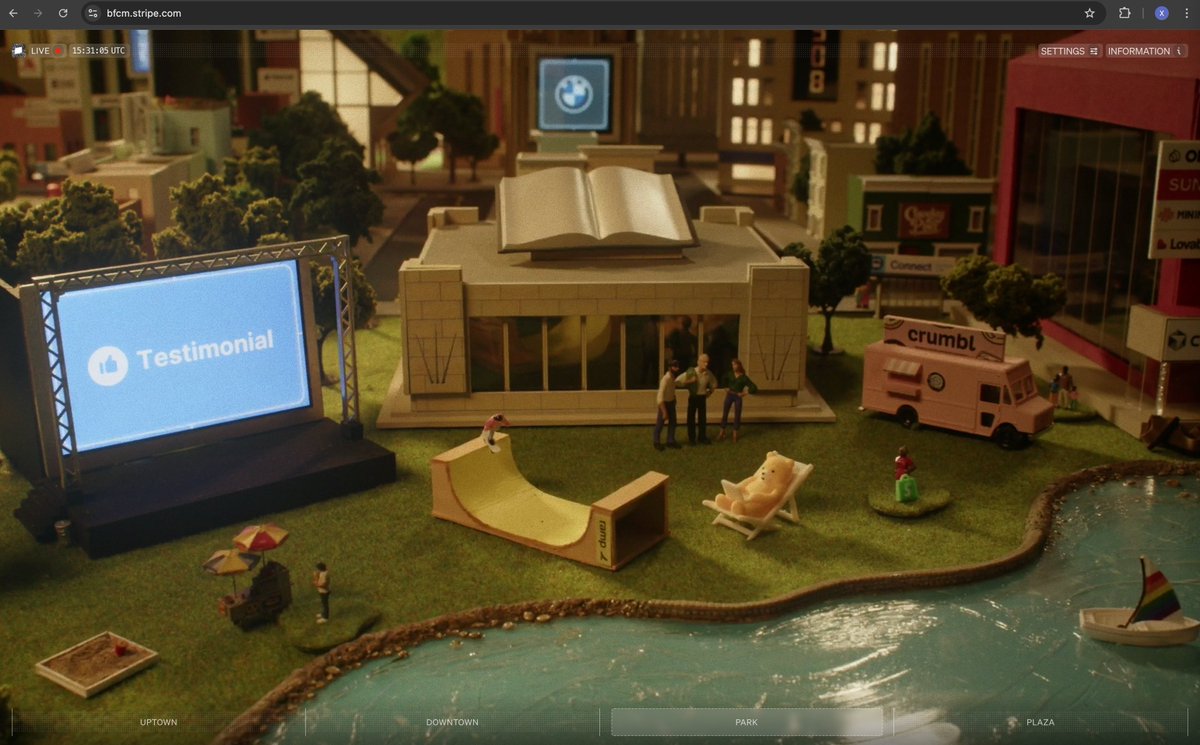 Incroyable ! J'ai vu le logo de Testimonial sur le panneau d'affichage de @Stripe City ! 😱 C'est encore plus impression