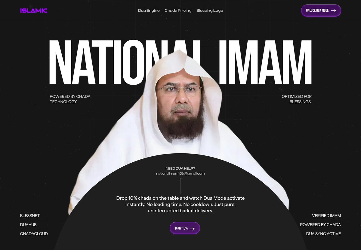 sakibbmohtaram's tweet image. Introducing the National Imam of Bangladesh.

#uiuxdesign #Landingpages #TrendingNow #BNPjamatviolence