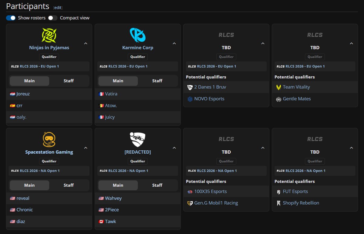 Liquipedia RL tweet media