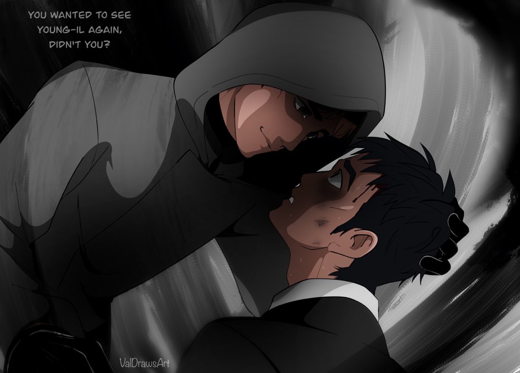 ValDrawsArt's tweet image. Face the Darkness

#inhun #001x456