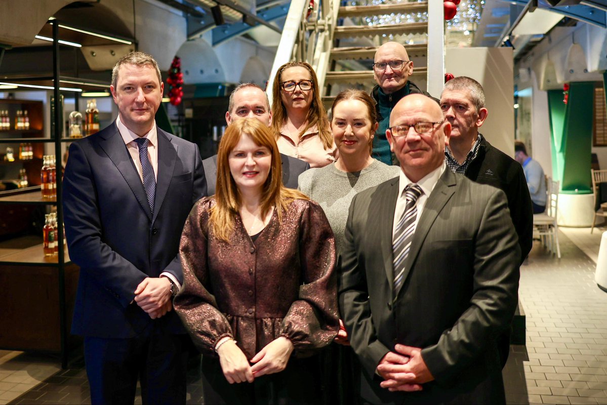 johnfinucane's tweet image. Supporting our small &amp;amp; local businesses is a priority for Sinn Féin.

It was great to welcome Economy Minister Caoimhe Archibald to McConnell’s Distillery for the North Belfast Business Breakfast.

We’re incredibly lucky to have such a wide range of local businesses right on our…