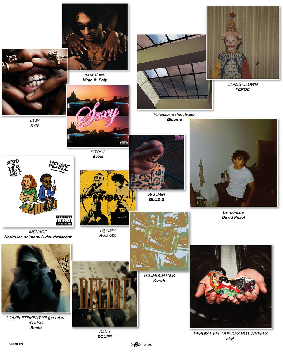 𒆙 Singles de la semaine (24-30 novembre)

𒆙 Tout est dans la playlist, lien en bio 🤍