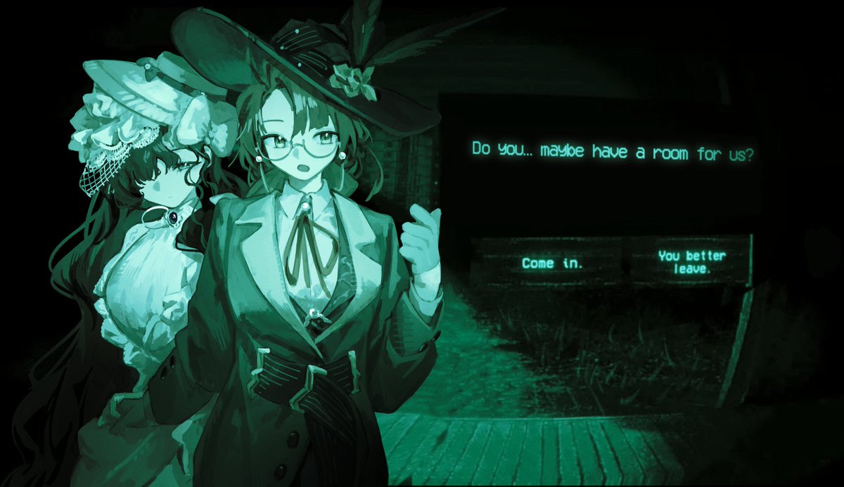 d0ughnats's tweet image. would you let them in?

#Reverse1999 #isokania