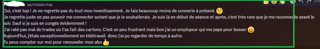 DR__Bourse's tweet image. Avis d&apos;un client datant d&apos;hier 
👇👇