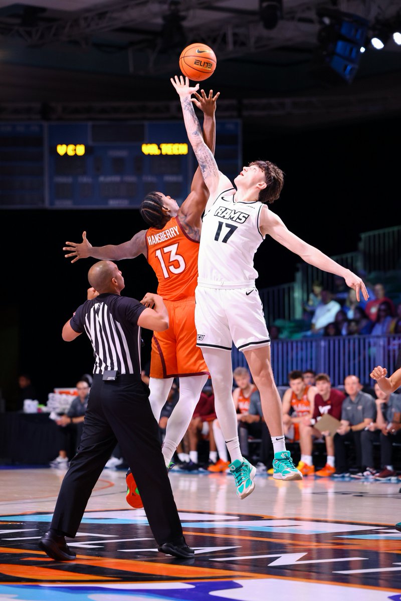 B4AOfficial's tweet image. First game of Day 3! @VCU_Hoops vs. @HokiesMBB 

Watch live on ESPN2 🏀 #Battle4Atlantis