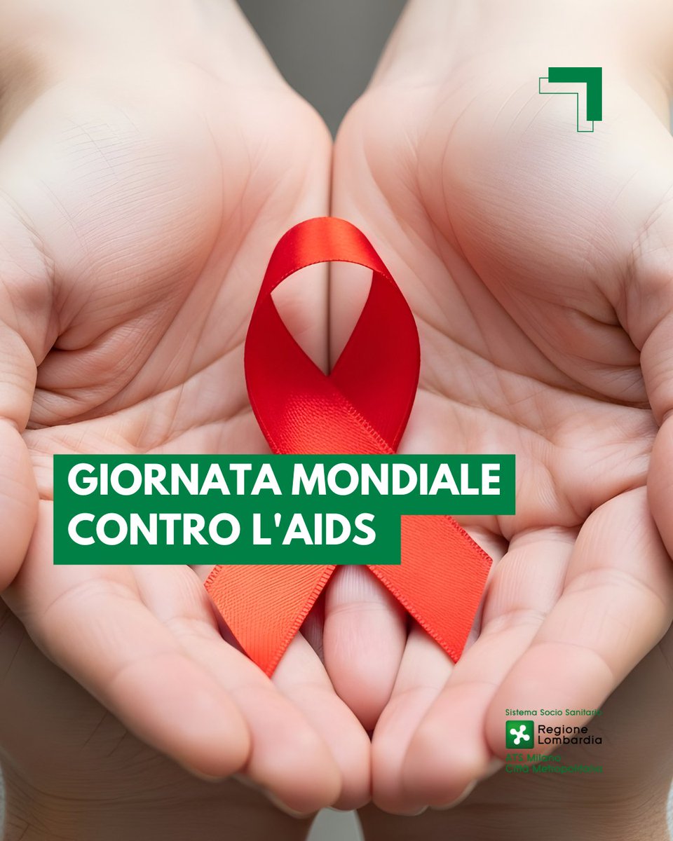 Oggi, 1° dicembre, si celebra la Giornata Mondiale contro l’AIDS.

Giornate come questa aiutano a mantenere alta l’attenzione sull’HIV e a ricordare quanto siano importanti informazione, prevenzione e screening.

Scopri di più: ats-milano.it/notizie/giorna…
