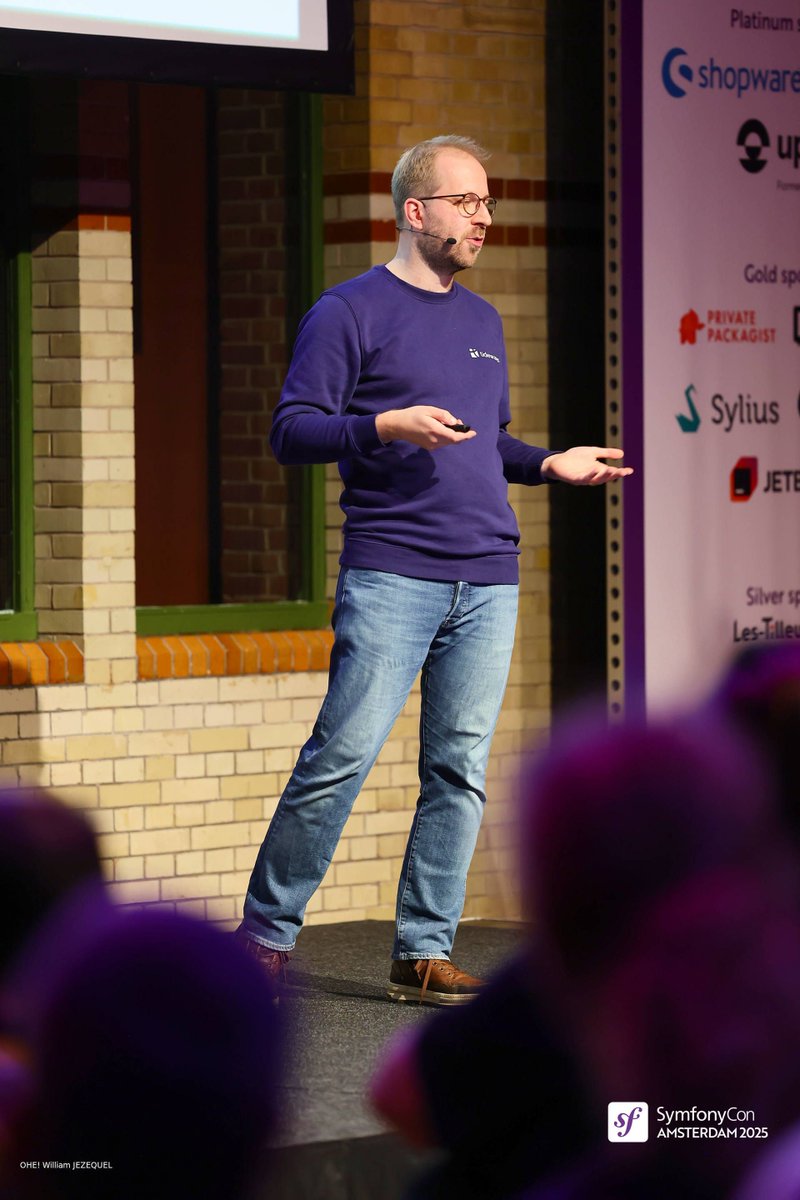 symfonycon's tweet image. 🔥 Just had on stage: Benjamin Eberlei (@beberlei)

“How native lazy objects will change Doctrine and Symfony forever”

At #SymfonyCon Amsterdam 2025, Benjamin revealed how PHP 8.4’s native lazy objects are set to transform Doctrine and Symfony! 🚀💻💡

#Symfony #PHP #Doctrine