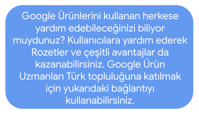 GooglePEProgram's tweet image. Did you hear? The PE Program&apos;s Turkish Community is growing! Earn special perks and badges by helping Google users. Join today! ➡️ goo.gle/3Mtp03t