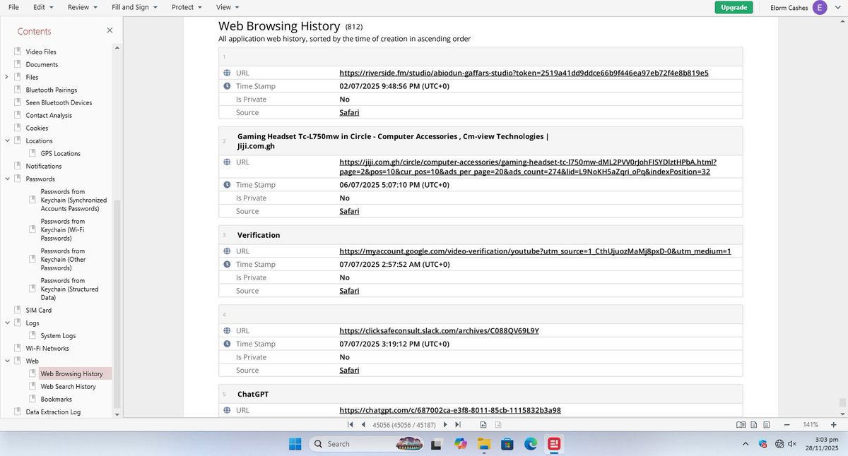 elormkdaniel's tweet image. Imagine this…
You committed an offense, panicked, and rushes online searching for “how to clean evidence at a scene,” “how to hide digital footprints,” and all sorts of “tips &amp;amp; tricks.”

After reading all that, You confidently clear your browsing history, search history, tabs,…