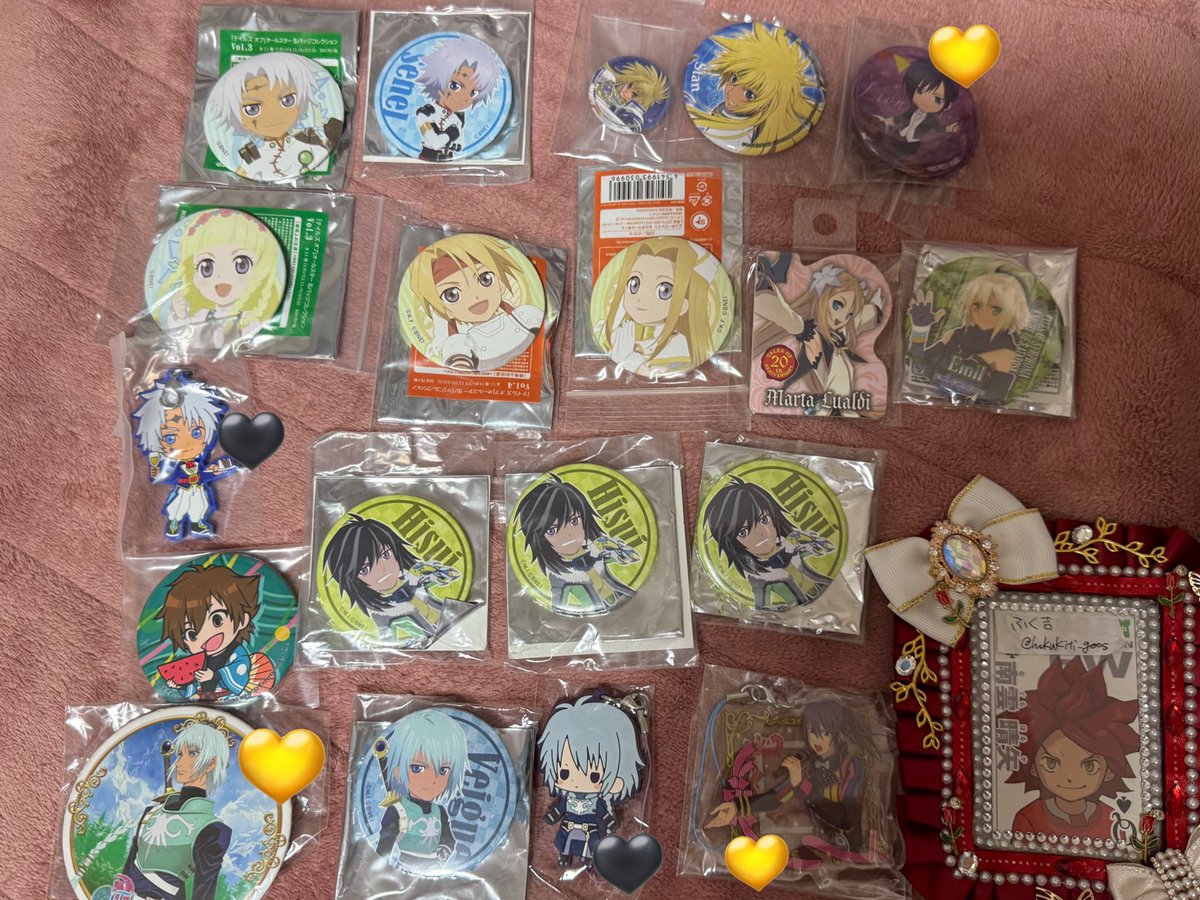 譲渡＞交換】テイルズ 缶バッジ コースター アクキーetc 譲:画像参照