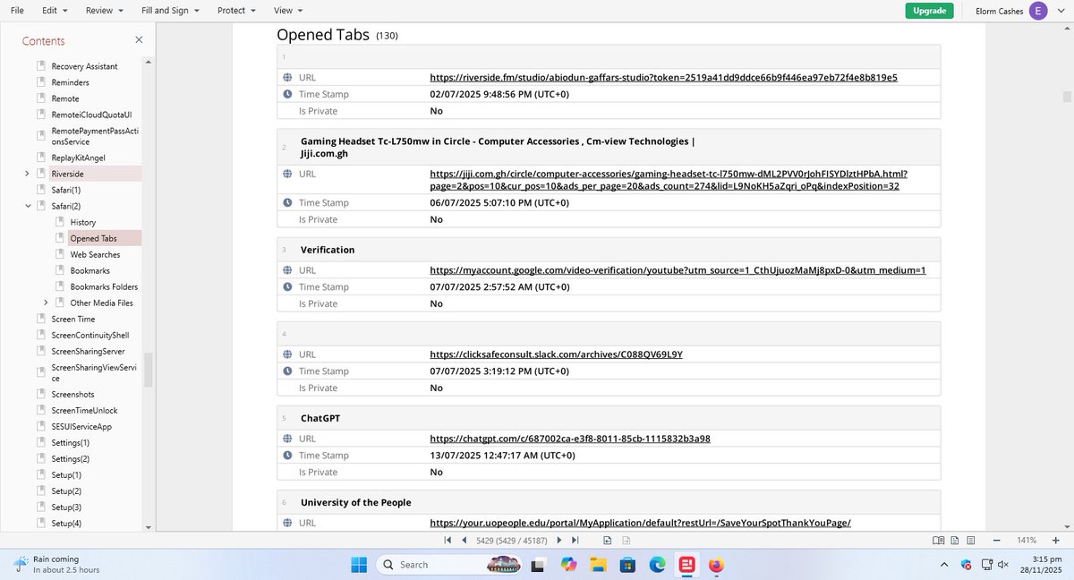 elormkdaniel's tweet image. Imagine this…
You committed an offense, panicked, and rushes online searching for “how to clean evidence at a scene,” “how to hide digital footprints,” and all sorts of “tips &amp;amp; tricks.”

After reading all that, You confidently clear your browsing history, search history, tabs,…