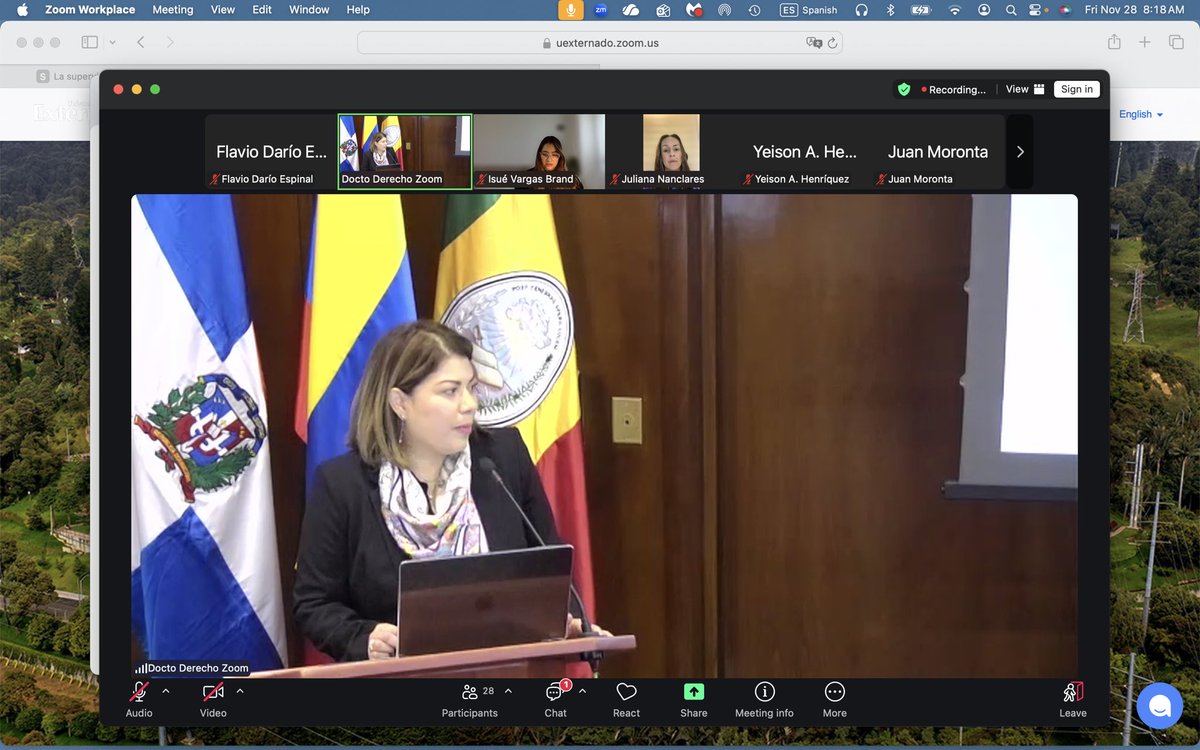 Felicitaciones a ⁦<a href="/CLMartinezCoss/">C.L. Martinez Coss</a>⁩ por su exitosa presentación de su tesis doctoral sobre la responsabilidad civil extracontractual en el programa ⁦<a href="/UExternado/">U.Externado</a>⁩ - ⁦<a href="/PostgradoPUCMM/">Postgrado PUCMM</a>⁩, la cual le valió la más alta calificación del jurado. ¡Enhorabuena!