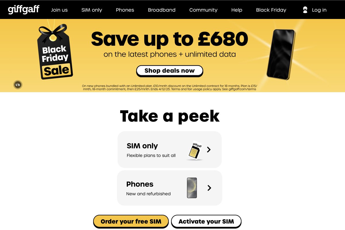 3/28
💰為什麼選Giffgaff?
• 英國業者,訊號穩定• 套餐便宜• 可以漫遊到歐洲大部分國家• 重點:可以保號,不用一直買套餐• 網上買白卡便宜,二三十塊就搞定