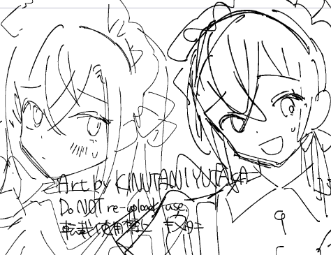 メイドスバカグでも描きますか・・・ 