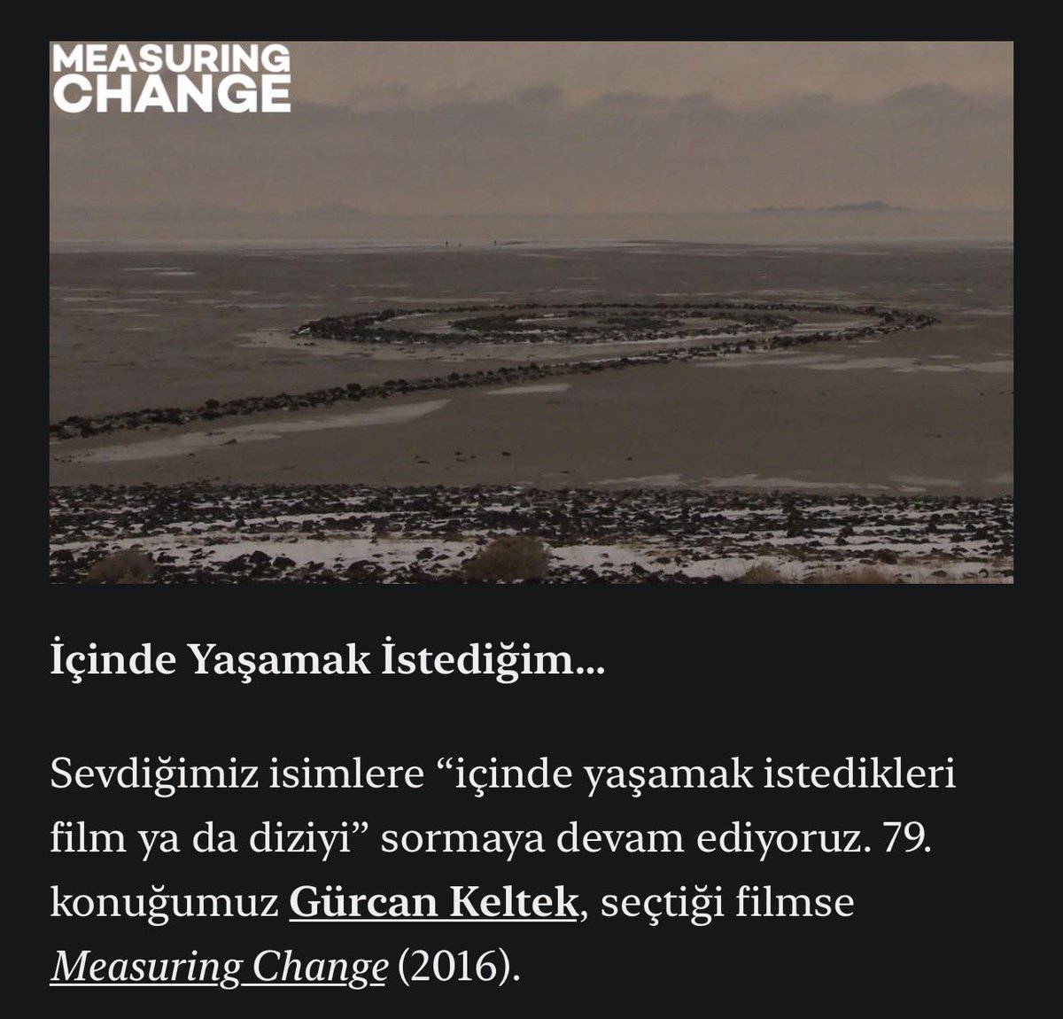 🤩 🎥 Bu hafta sinemada görmeniz gereken en önemli film Yeni Şafak Solarken. Yönetmeni Gürcak Keltek’se içinde yaşamak istediği filmle bültenimizin konuğu. <a href="/gurcankeltek/">gurcan keltek</a>

buhaftaneizlesem.substack.com/p/bu-hafta-ne-…