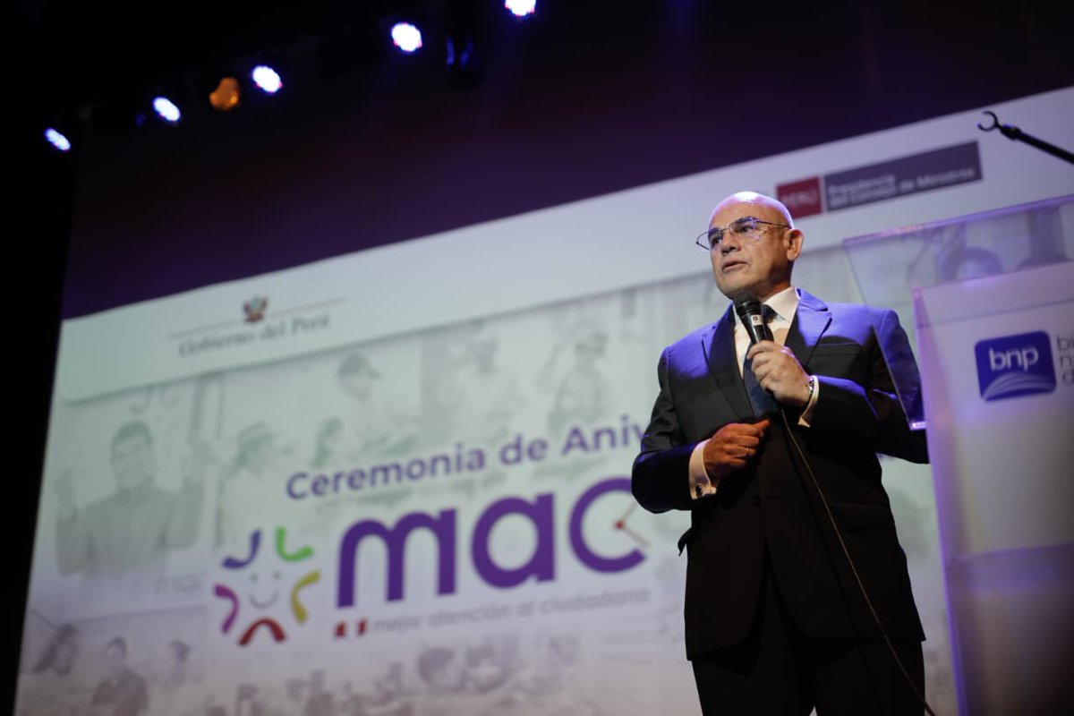 pcmperu's tweet image. ✨ Desde la Presidencia del Consejo de Ministros seguimos acercando el Estado a más personas.
A través de la Secretaría de Gestión Pública, administramos los canales de la Plataforma de Mejor Atención al Ciudadano – MAC, centralizando trámites y servicios para brindar una…