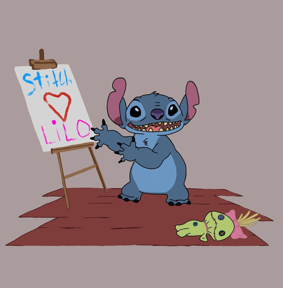 TheIsaacHabib's tweet image. Stitch Loves Lilo ❤️
#Disney #art #Procreate